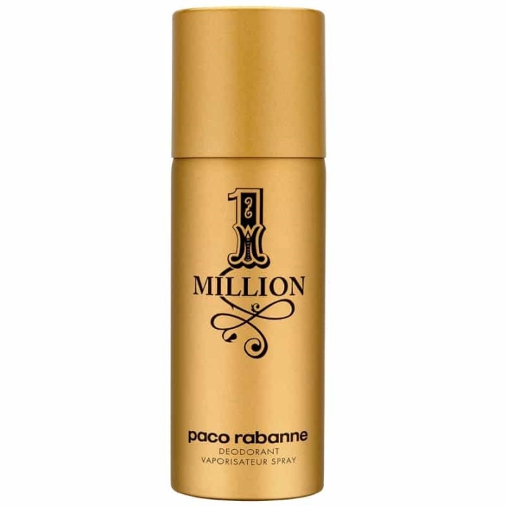 Paco Rabanne 1 Million Deo Spray 150ml ryhmässä KAUNEUS JA TERVEYS / Tuoksut & Parfyymit / Deodorantit / Miesten deodorantit @ TP E-commerce Nordic AB (38-58175)