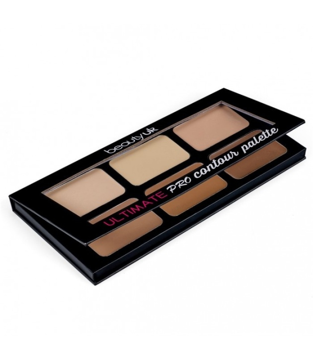 Beauty UK Ultimate Pro Contour Palette ryhmässä KAUNEUS JA TERVEYS / Meikit / Meikit Kasvot / Contour/Highlight @ TP E-commerce Nordic AB (38-58544)