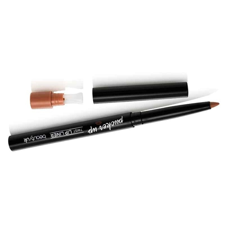 Beauty UK Pucker Up - Twist Lip Liner No.1 Naturally Naughty ryhmässä KAUNEUS JA TERVEYS / Meikit / Huulet / Huulikynä @ TP E-commerce Nordic AB (38-58557)