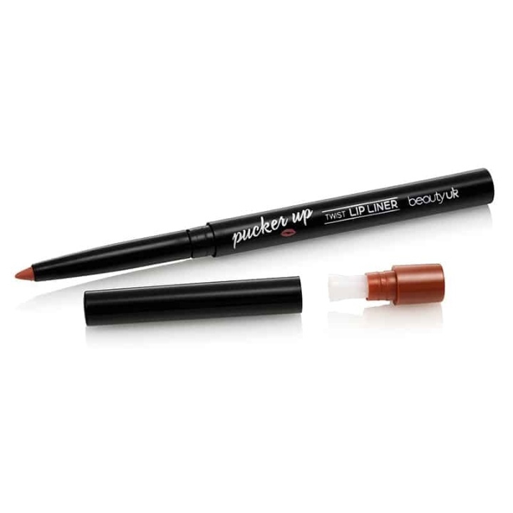 BeBeauty UK Pucker Up - Twist Lip Liner No.3 Nearly Naked ryhmässä KAUNEUS JA TERVEYS / Meikit / Huulet / Huulikynä @ TP E-commerce Nordic AB (38-58559)