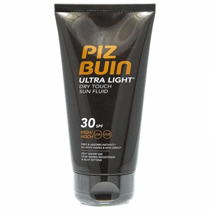 Piz Buin Ultra Light Dry Touch Body Fluid SPF30 150ml ryhmässä KAUNEUS JA TERVEYS / Ihonhoito / Rusketus / Aurinkosuoja @ TP E-commerce Nordic AB (38-58586)
