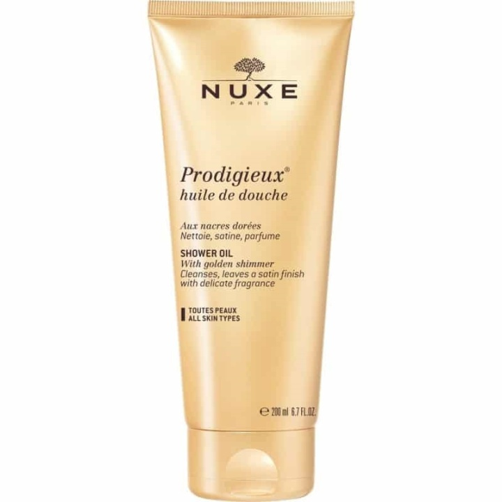 Nuxe Prodigieux Precious Scented Shower Oil 200ml ryhmässä KAUNEUS JA TERVEYS / Ihonhoito / Kehon hoito / Kylpy- ja suihkugeelit @ TP E-commerce Nordic AB (38-58916)