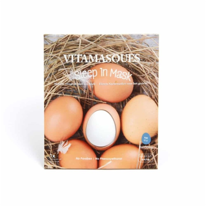 Vitamasques Sleep In 3d Masks - Egg ( 2 pods) + Moisturising ryhmässä KAUNEUS JA TERVEYS / Ihonhoito / Kasvot / Naamiot @ TP E-commerce Nordic AB (38-59205)