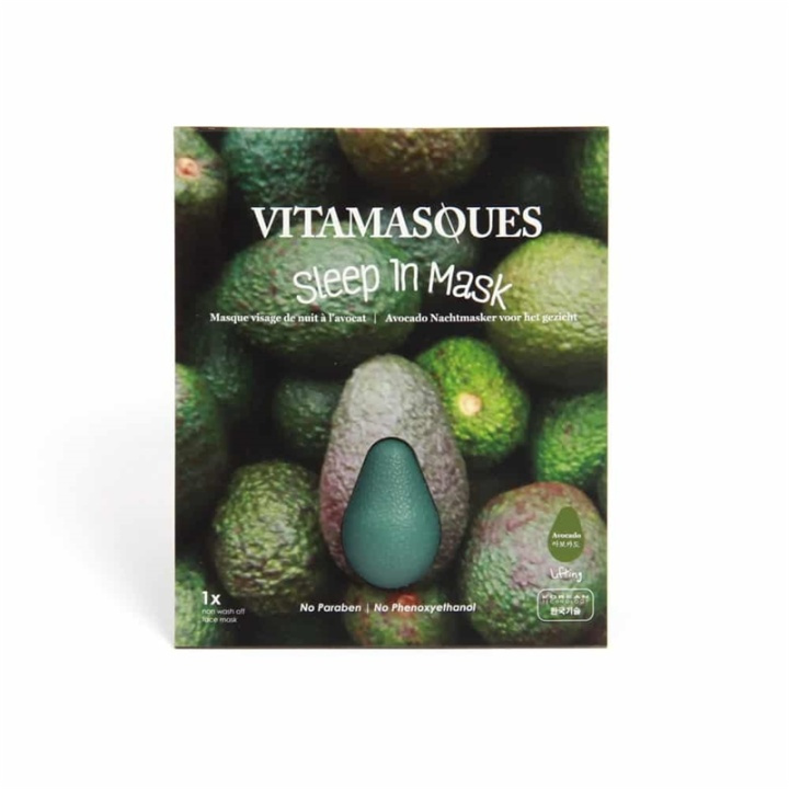 Vitamasques Sleep In 3d Masks - Avocado ( 2 pods) + Lifting ryhmässä KAUNEUS JA TERVEYS / Ihonhoito / Kasvot / Naamiot @ TP E-commerce Nordic AB (38-59206)