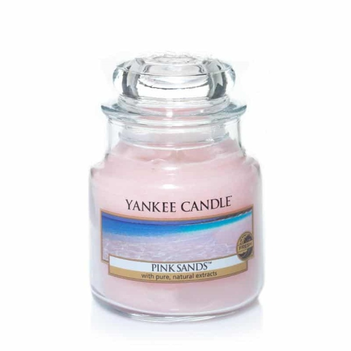 Yankee Candle Classic Medium Jar Pink Sands Candle 411g ryhmässä KAUNEUS JA TERVEYS / Tuoksut & Parfyymit / Muut tuoksut / Tuoksukynttilät @ TP E-commerce Nordic AB (38-59249)
