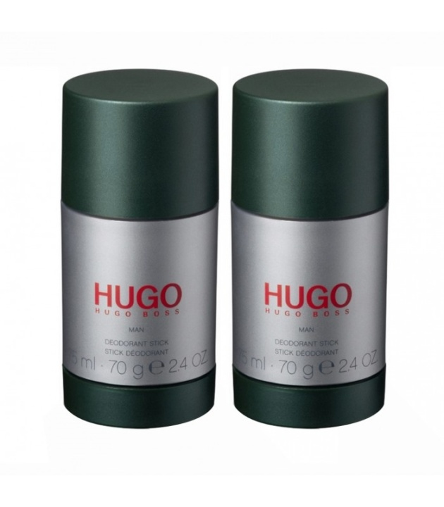 2-pack Hugo Boss Hugo Man Deostick 75ml ryhmässä KAUNEUS JA TERVEYS / Tuoksut & Parfyymit / Deodorantit / Miesten deodorantit @ TP E-commerce Nordic AB (38-59290)