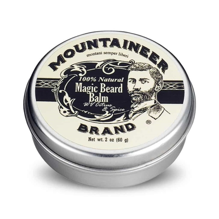 Mountaineer Brand Citrus & Spice Beard Balm 60g ryhmässä KAUNEUS JA TERVEYS / Hiukset &Stailaus / Parran hoito / Partahoitoaine @ TP E-commerce Nordic AB (38-59396)