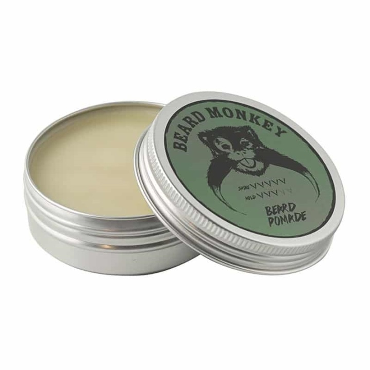 Beard Monkey Beard Pomade 60ml ryhmässä KAUNEUS JA TERVEYS / Hiukset &Stailaus / Parran hoito / Viiksivaha @ TP E-commerce Nordic AB (38-59399)