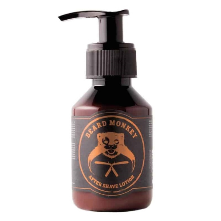 Beard Monkey After Shave Lotion 100ml ryhmässä KAUNEUS JA TERVEYS / Hiukset &Stailaus / Parran hoito / Partahoitoaine @ TP E-commerce Nordic AB (38-59400)