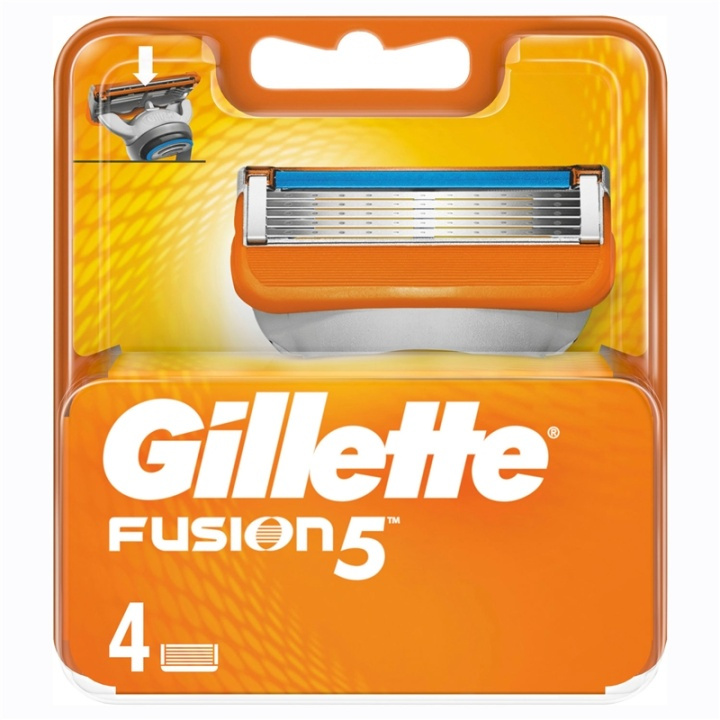 Gillette Rakblad Fusion 4-pack (851294) ryhmässä KAUNEUS JA TERVEYS / Hiukset &Stailaus / Sheivaus ja trimmaus / Partahöylät & Tarvikkeet @ TP E-commerce Nordic AB (38-60051)