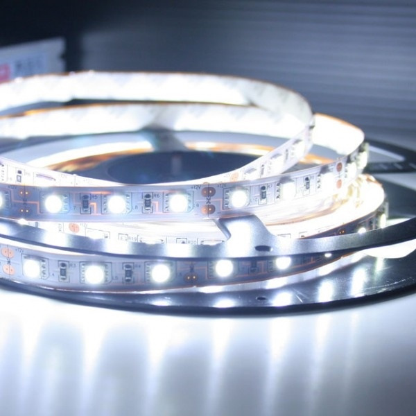 Valkoinen LED-nauha kaksinkertaisella teipillä, SMD, 60cm ryhmässä AUTO / Auton valot / Diodi lamput & valot / SMD LED-strips @ TP E-commerce Nordic AB (38-6015)