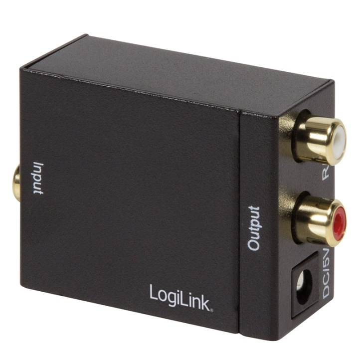 LogiLink Digital Tos/Coax -> Analog RCA (CA0100) ryhmässä KODINELEKTRONIIKKA / Kaapelit & Sovittimet / RCA / Sovittimet @ TP E-commerce Nordic AB (38-60486)