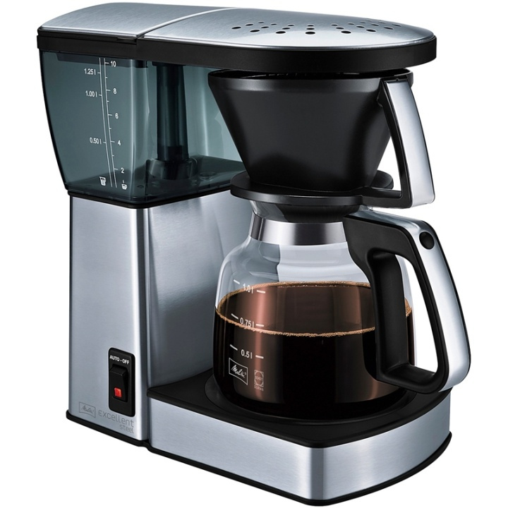 Melitta Excellent Steel 4.0 Kaffebrygg (21521) ryhmässä KOTI, TALOUS JA PUUTARHA / Kodinkoneet / Kahvikoneet ja tarvikkeet / Kahvinkeittimet @ TP E-commerce Nordic AB (38-60502)