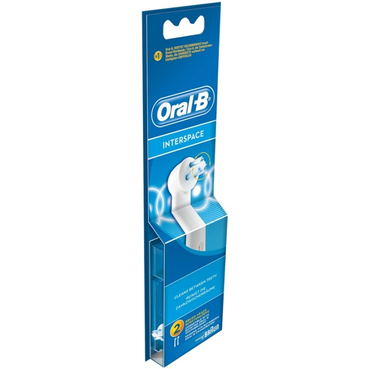 Oral B Reservtandborste IP2 Power Tip (2-pack) ryhmässä KAUNEUS JA TERVEYS / Suunhoito / Sähköhammasharjat Tarvikkeet @ TP E-commerce Nordic AB (38-60609)
