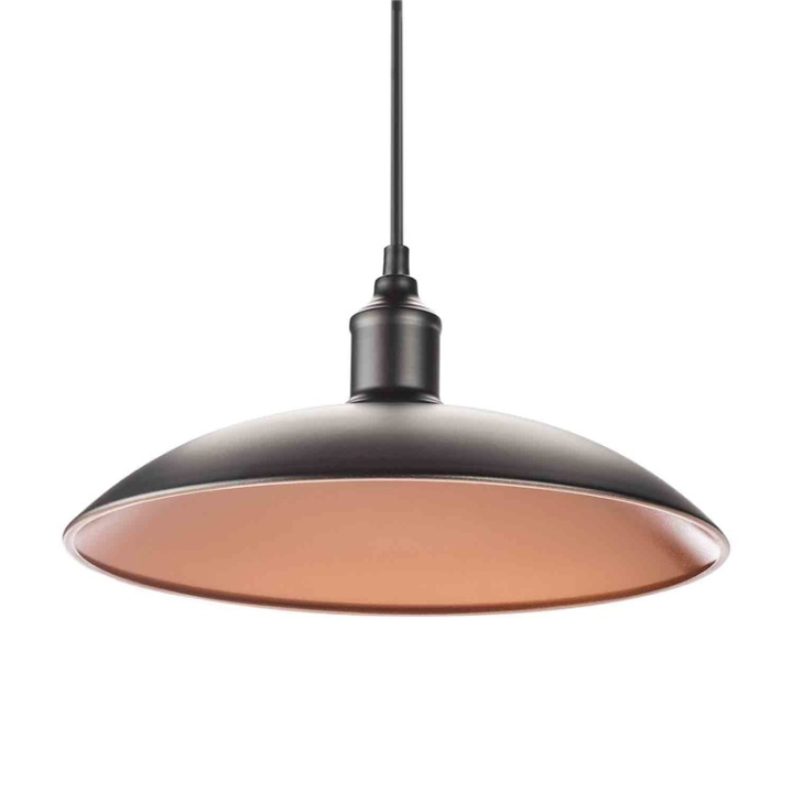 Smartwares Taklampa Pendant Svart/Koppar (10.044.43) ryhmässä KODINELEKTRONIIKKA / Valaistus / Kattolamput @ TP E-commerce Nordic AB (38-60961)