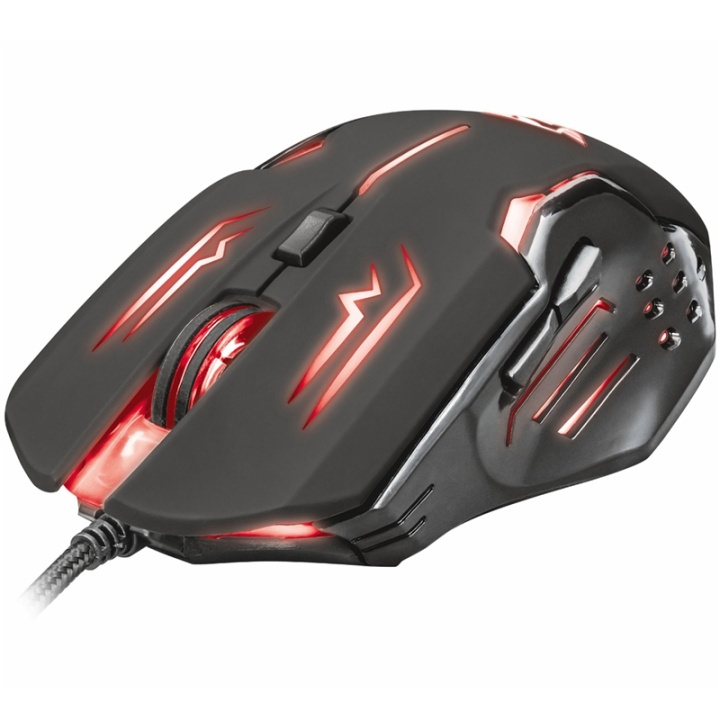 Trust GXT 108 Rava Gaming mouse (22090) ryhmässä TIETOKOONET & TARVIKKEET / Hiiret & Näppäimistöt / Hiiret / Gaming @ TP E-commerce Nordic AB (38-61109)