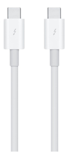 Apple Thunderbolt 3 -kaapeli, 0,8m, jopa 40Gbit/s, jopa 100W, valk. ryhmässä TIETOKOONET & TARVIKKEET / Kaapelit & Sovittimet / Apple Thunderbolt @ TP E-commerce Nordic AB (38-61224)