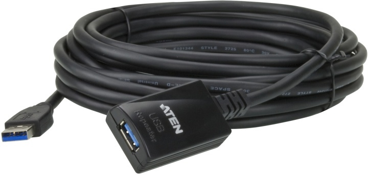 ATEN UE350, akt. USB 3.0 jatkokaapeli, ur - na, 5m, musta ryhmässä TIETOKOONET & TARVIKKEET / Kaapelit & Sovittimet / USB / USB-A / Kaapelit @ TP E-commerce Nordic AB (38-61294)