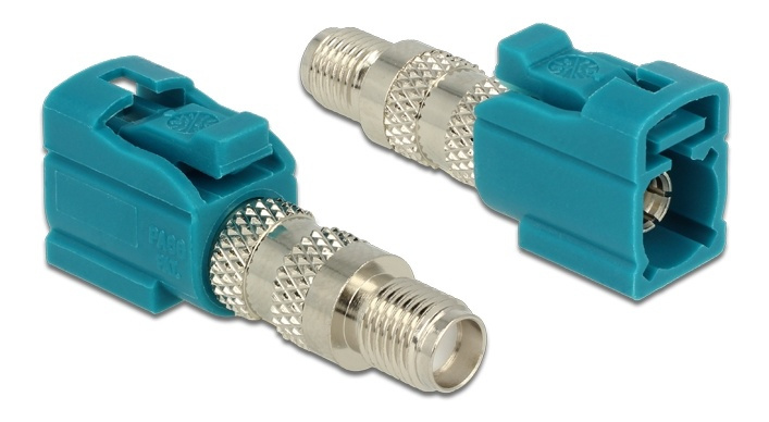 Delock Adapter FAKRA Z Jack > SMA Jack ryhmässä TIETOKOONET & TARVIKKEET / Kaapelit & Sovittimet / Muut @ TP E-commerce Nordic AB (38-61432)