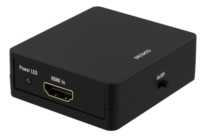 DELTACO HDMI-jakaja, 1 sisääntulo ja 2 ulostuloa, 6,75Gbit/s, musta ryhmässä KODINELEKTRONIIKKA / Kaapelit & Sovittimet / HDMI / Sovittimet @ TP E-commerce Nordic AB (38-61608)