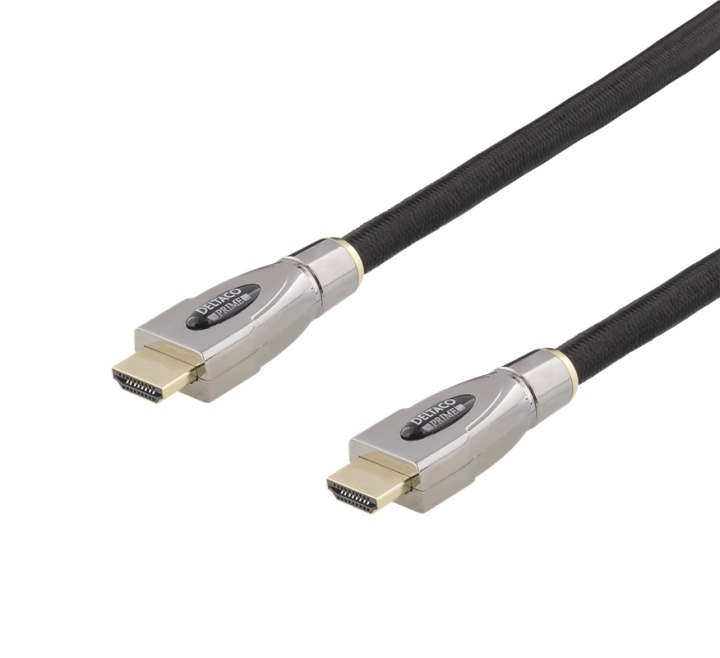 DELTACO PRIME aktiivinen HDMI-kaapeli, 10m, punottu, musta ryhmässä KODINELEKTRONIIKKA / Kaapelit & Sovittimet / HDMI / Kaapelit @ TP E-commerce Nordic AB (38-61629)