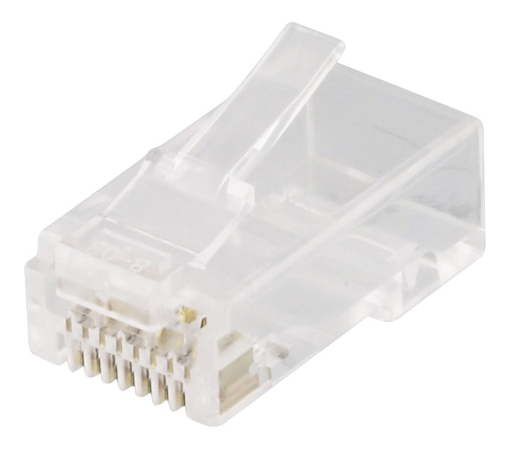 DELTACO RJ45 modulaariliitin laitekaapelille, Cat6a, suojaamaton,20kpl ryhmässä TIETOKOONET & TARVIKKEET / Kaapelit & Sovittimet / Verkko / Sovittimet & Liittimet @ TP E-commerce Nordic AB (38-61647)