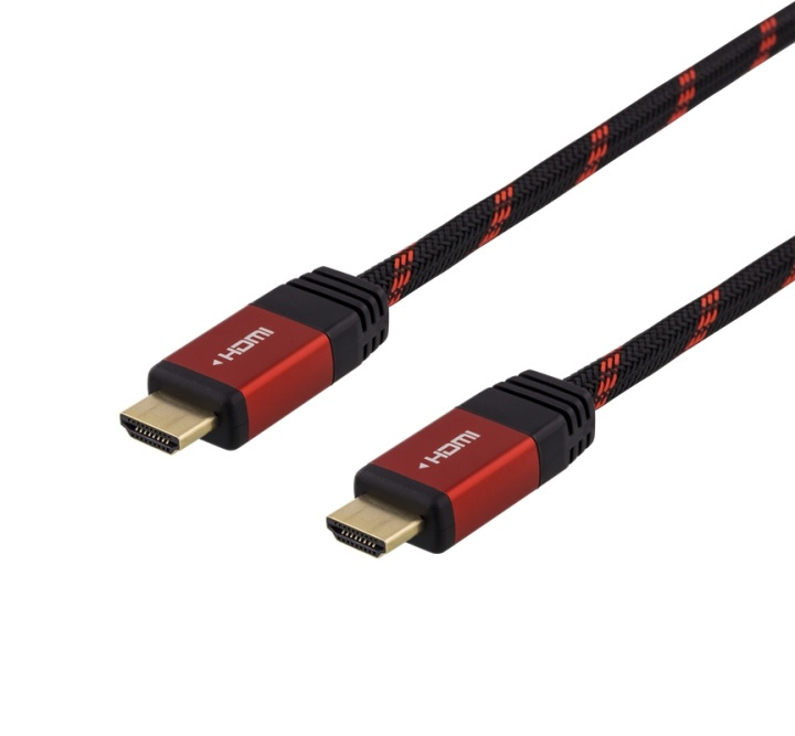 DELTACO GAMING 2m HDMI-kaapeli, Ultra HD 60Hz,, Nintendo Switch, musta ryhmässä KODINELEKTRONIIKKA / Pelikonsolit & Tarvikkeet / Nintendo Switch / Tarvikkeet @ TP E-commerce Nordic AB (38-61829)