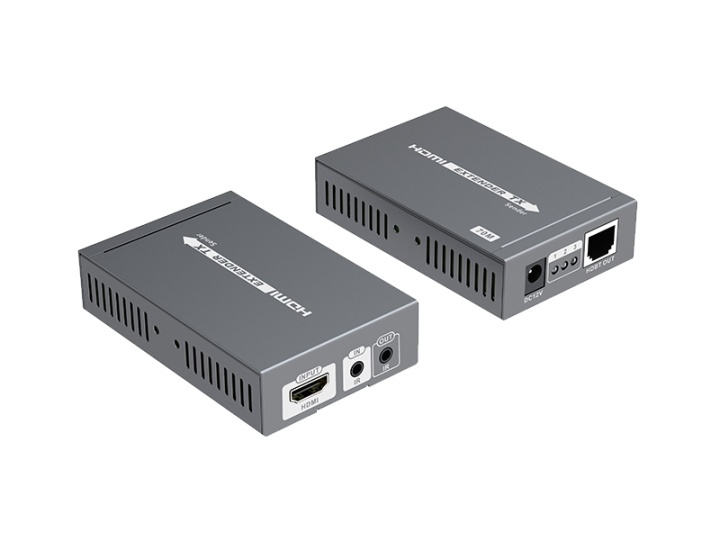 HDMI-vahvistin, toimii Ethernet-kaapelin avulla, 70m, musta ryhmässä KODINELEKTRONIIKKA / Kaapelit & Sovittimet / HDMI / Sovittimet @ TP E-commerce Nordic AB (38-61873)