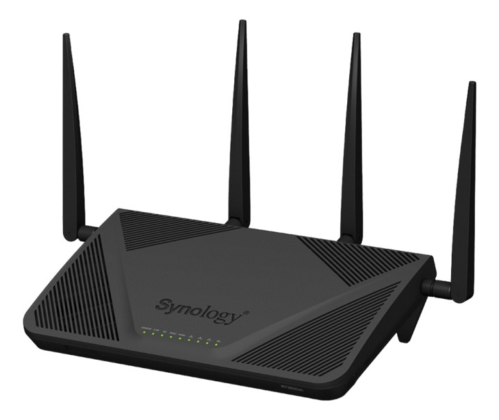 Synology RT2600AC, langaton reititin ryhmässä TIETOKOONET & TARVIKKEET / Verkko / Reititin @ TP E-commerce Nordic AB (38-62439)