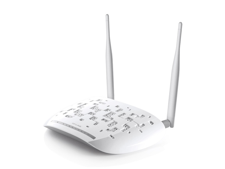 TP-Link TD-W9970 300Mbps langaton N ADSL2-reititin, USB, valkoinen ryhmässä TIETOKOONET & TARVIKKEET / Verkko / Reititin @ TP E-commerce Nordic AB (38-62531)