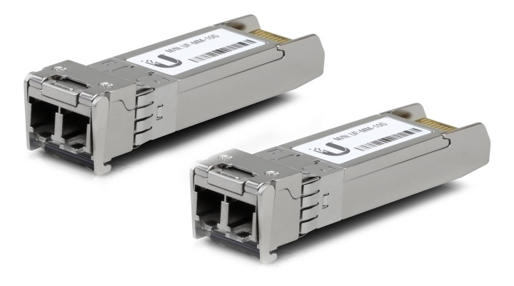 Ubiquiti UF-MM-10G optinen moduuli, Multi-Mode, 10Gbps, SFP+, 2 kpl ryhmässä TIETOKOONET & TARVIKKEET / Verkko / Mediamuuntimet @ TP E-commerce Nordic AB (38-62549)