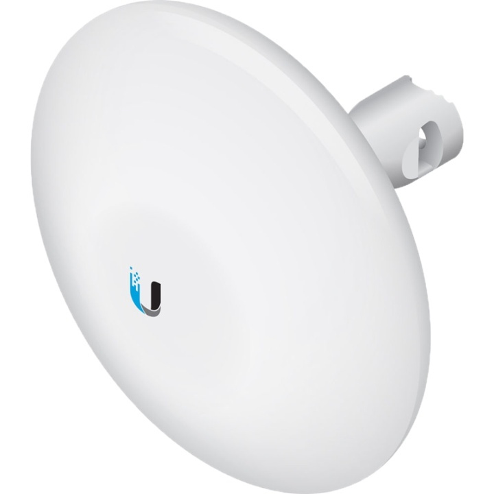 Ubiquiti NanoBeam AC Gen2 radiolinkki, 5GHz, 19dBi, 450+ Mbps, valk. ryhmässä TIETOKOONET & TARVIKKEET / Verkko / Tukiasemat @ TP E-commerce Nordic AB (38-62564)