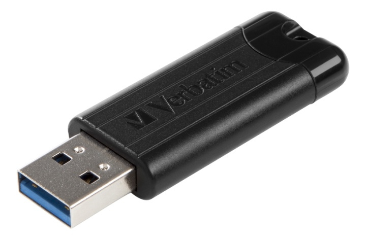 Verbatm PinStripe 64GB USB 3.0 Drive ryhmässä KODINELEKTRONIIKKA / Tallennusvälineet / USB-muistitikku / USB 3.0 @ TP E-commerce Nordic AB (38-62608)