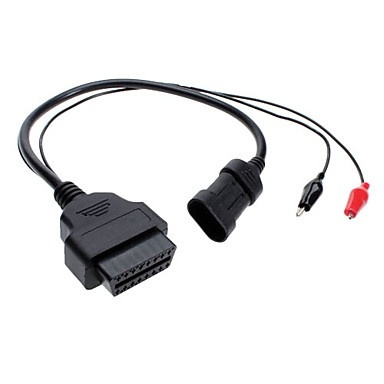 Adapter OBD2 - 3-pin Fiat ryhmässä AUTO / Autojen diagnostiikka / Kaapelit & Tarvikkeet @ TP E-commerce Nordic AB (38-6429)