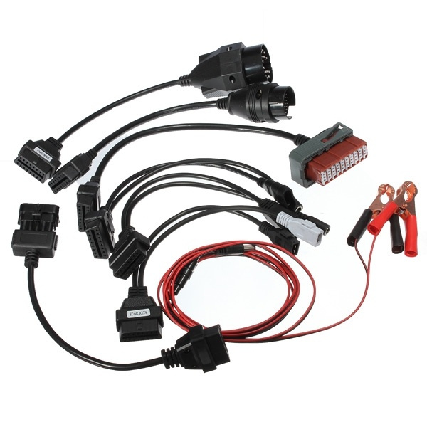 Bil OBD2 Adapter Set till Autocom CDP Pro Cars Diagnostic Interface ryhmässä AUTO / Autojen diagnostiikka / Kaapelit & Tarvikkeet @ TP E-commerce Nordic AB (38-6432)