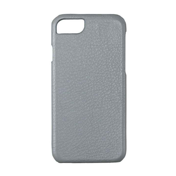 Onsala COLLECTION Mobilskal Skinn Grå iPhone 6/7/8/SE ryhmässä ÄLYPUHELIMET JA TABLETIT / Puhelimen suojakotelo / Apple / iPhone 6/6S / Suoja @ TP E-commerce Nordic AB (38-64320)
