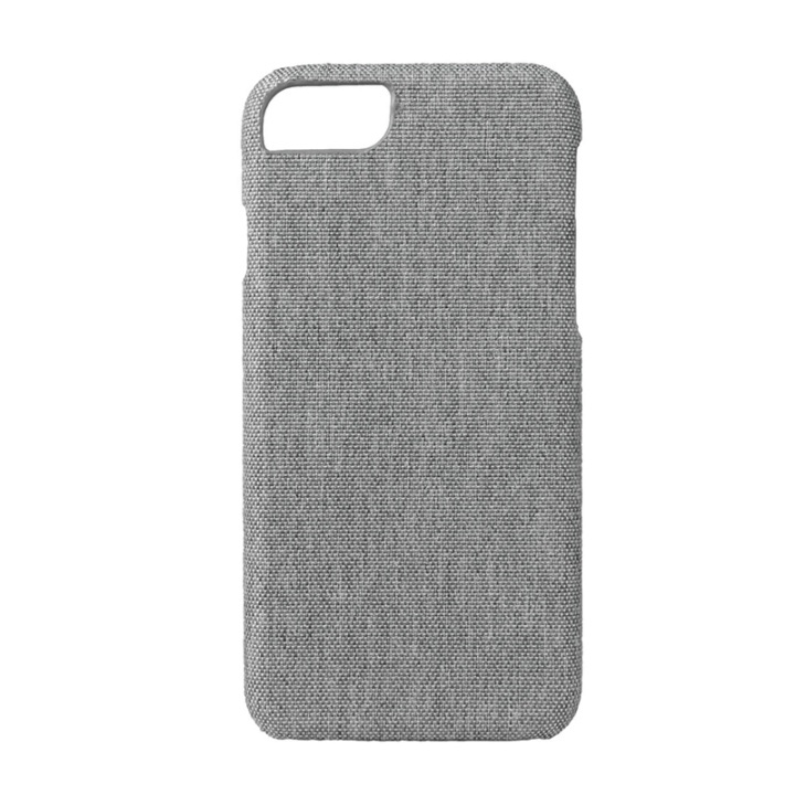 Onsala COLLECTION Mobilskal Textil Grå iPhone 6/7/8/SE ryhmässä ÄLYPUHELIMET JA TABLETIT / Puhelimen suojakotelo / Apple / iPhone 6/6S / Suoja @ TP E-commerce Nordic AB (38-64331)
