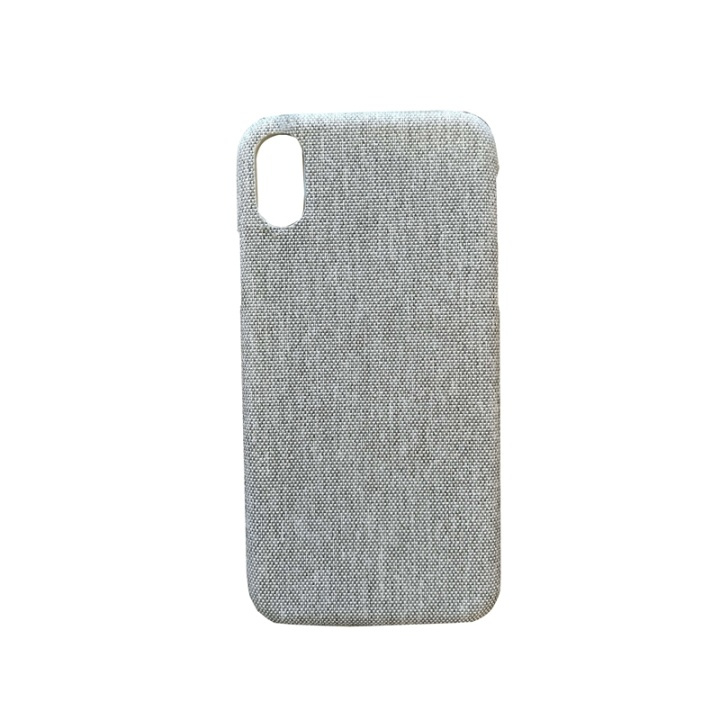 Onsala COLLECTION Mobilskal Textil Grå iPhone X/Xs ryhmässä ÄLYPUHELIMET JA TABLETIT / Puhelimen suojakotelo / Apple / iPhone X/XS / Kuoret @ TP E-commerce Nordic AB (38-64332)