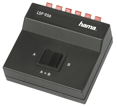 Hama Högtalar Switcher LSP956 ryhmässä KODINELEKTRONIIKKA / Ääni & Kuva / Kaiuttimet & Tarvikkeet / Tarvikkeet @ TP E-commerce Nordic AB (38-64526)