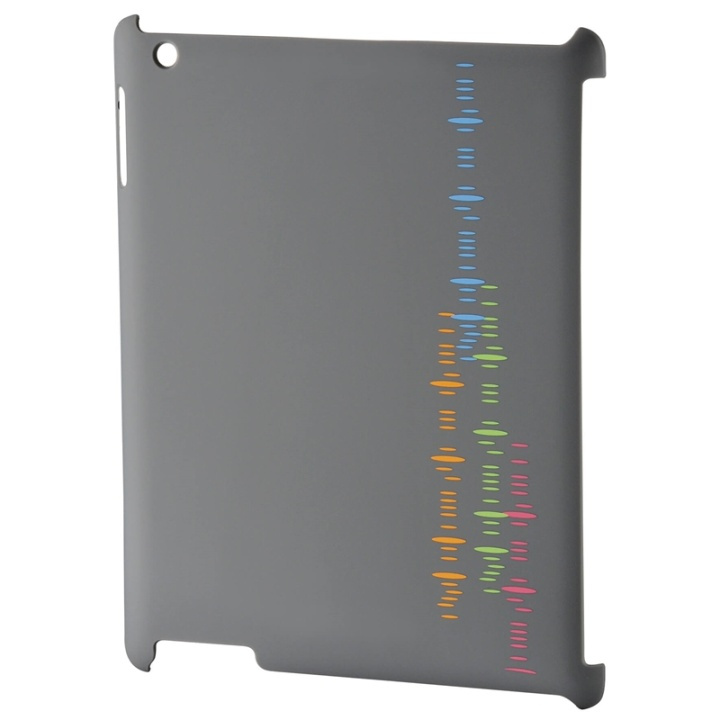 Hama iPad2 Skal Graphic Grå ryhmässä ÄLYPUHELIMET JA TABLETIT / Tabletin suojakotelo / Apple iPad @ TP E-commerce Nordic AB (38-64576)