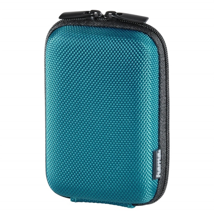 Hama Kompaktväska Hardcase 60H Color Style Petrol ryhmässä KODINELEKTRONIIKKA / Valokuvat & Videot / Valokuvauslaitteet / Kameralaukut @ TP E-commerce Nordic AB (38-64601)