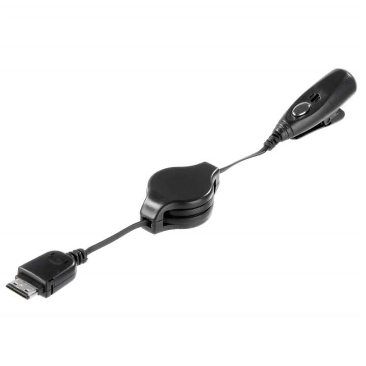 HAMA Musik adapt Micro USB MIC till 3,5mm roll-up ryhmässä ÄLYPUHELIMET JA TABLETIT / Laturit & Kaapelit / Sovittimet @ TP E-commerce Nordic AB (38-64644)