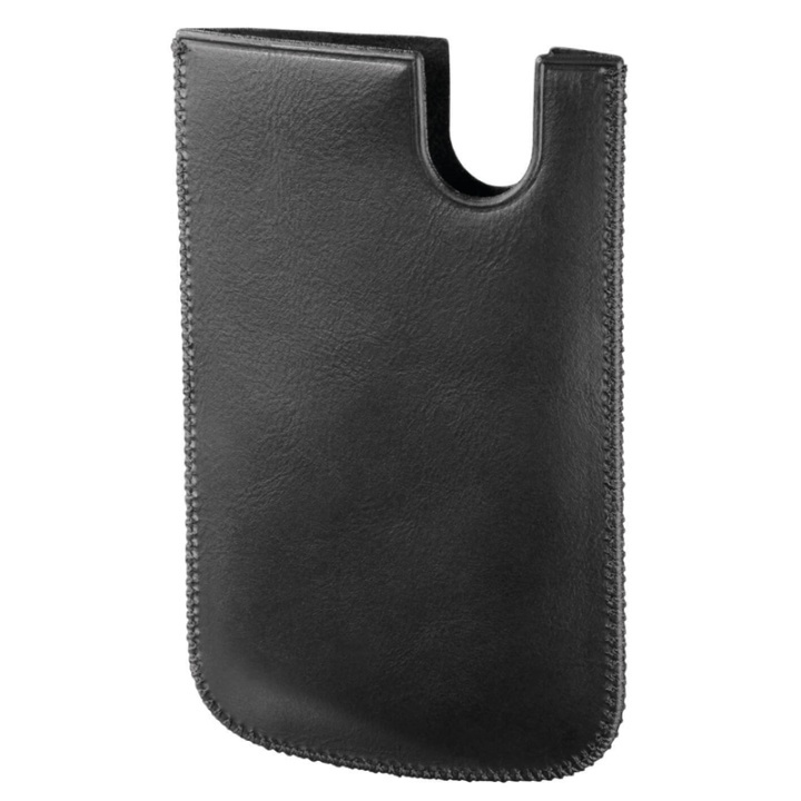 HAMA Samsung Note Sleeve Musta Nahka ryhmässä ÄLYPUHELIMET JA TABLETIT / Puhelimen suojakotelo / Samsung @ TP E-commerce Nordic AB (38-64734)