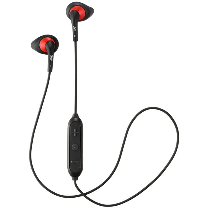 JVC Kuulokkeet EN10BT Gumy Sport In-Ear Wireless Mic Musta ryhmässä KODINELEKTRONIIKKA / Ääni & Kuva / Kuulokkeet & Tarvikkeet / Kuulokkeet @ TP E-commerce Nordic AB (38-64845)