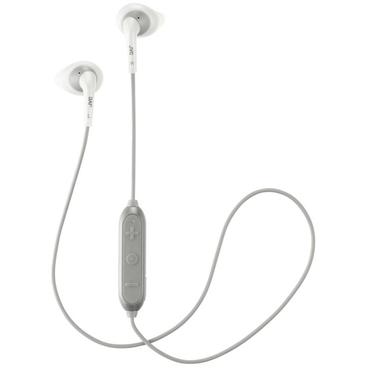 JVC Kuulokkeet EN10BT Gumy Sport In-Ear Langaton Mic Valkoinen ryhmässä KODINELEKTRONIIKKA / Ääni & Kuva / Kuulokkeet & Tarvikkeet / Kuulokkeet @ TP E-commerce Nordic AB (38-64846)