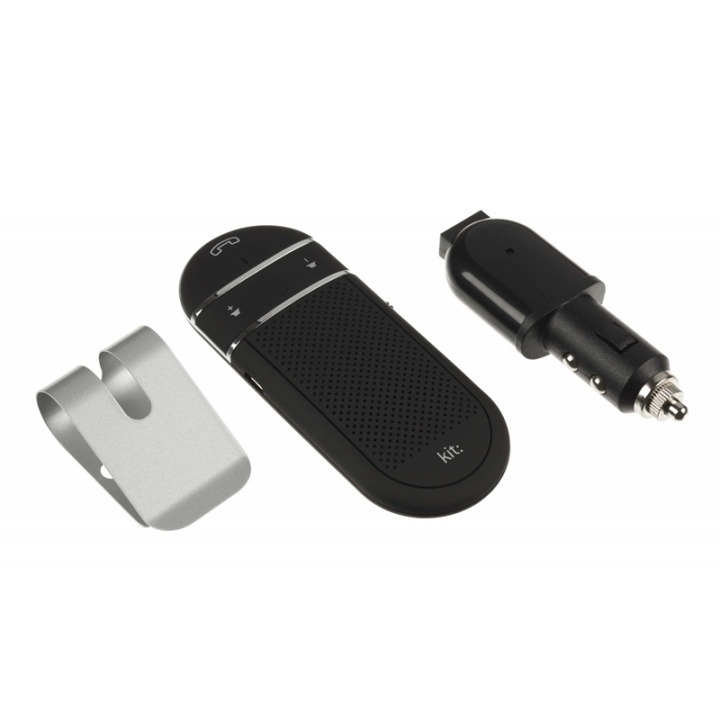 KIT Bil Handsfree Svart Fästs på solskyddet ryhmässä AUTO / Auton äänijärjestelmä & Multimedia / Muut @ TP E-commerce Nordic AB (38-64947)