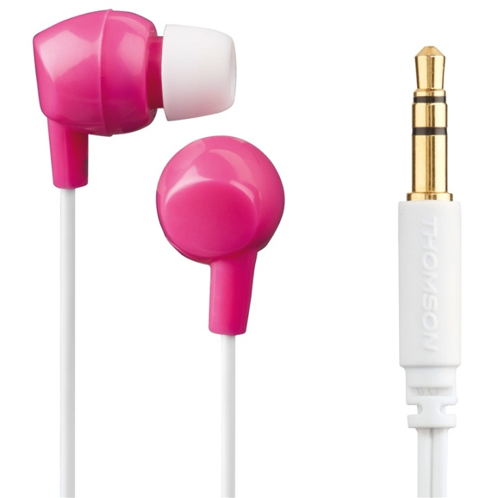 Thomson Hörlurar In-Ear Barn Max 85dB Rosa ryhmässä KODINELEKTRONIIKKA / Ääni & Kuva / Kuulokkeet & Tarvikkeet / Kuulokkeet @ TP E-commerce Nordic AB (38-65617)