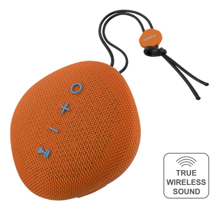 STREETZ vedenkestävä Bluetooth-kaiutin, IPX5, TWS,BT 4.2, 1x6W,oranssi ryhmässä KODINELEKTRONIIKKA / Ääni & Kuva / Kaiuttimet & Tarvikkeet / Bluetooth-kaiutin / Kannettavat kaiuttimet @ TP E-commerce Nordic AB (38-65790)