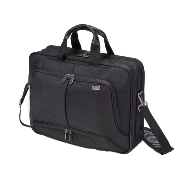 DICOTA Top Traveller PRO travel bag, 12-14 inches, lockable, EVA, blac ryhmässä TIETOKOONET & TARVIKKEET / Kannettavat tietokoneet & tarvikkeet / Laukut & Suojat / 14