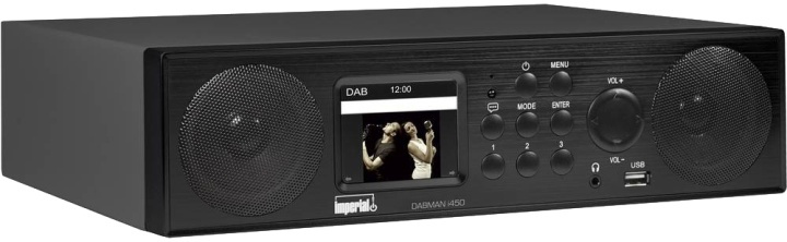 Imperial DABMAN i450, FM/DAB+, internet-radio, Bluetooth, kiinnitettävä (22-245-00) ryhmässä KODINELEKTRONIIKKA / Ääni & Kuva / Kotiteatteri, HiFi ja kannettavat / Radio & Herätyskellot / Nettiradio @ TP E-commerce Nordic AB (38-65800)